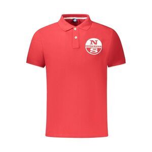 North Sails Red Cotton Men Men's Polo